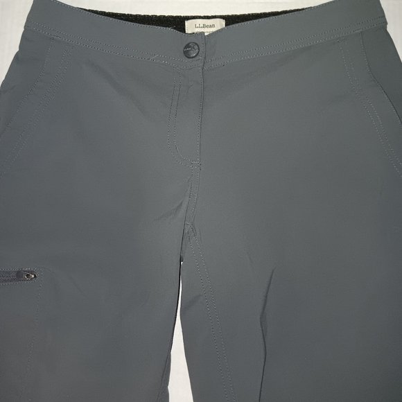 L.L. BEAN WATER REPELLENT COMFORT TRAIL CROP PANTS - Picture 8 of 8